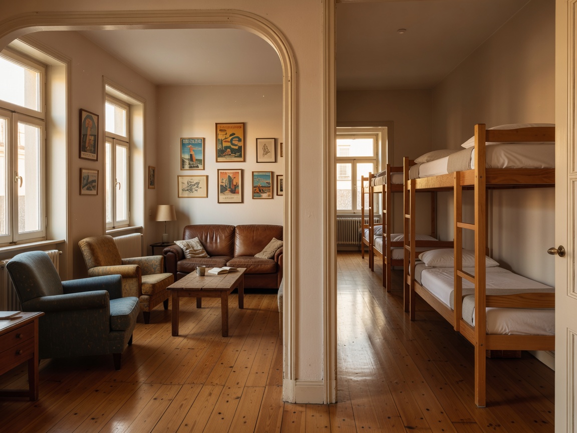 Boutique bunk dorm interior at Home Lisbon Hostel in Portugal